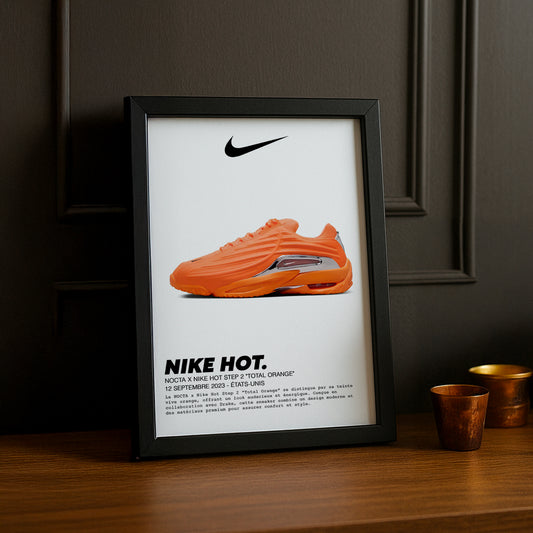Cadre photo Nocta x Nike Hot Step 2 Total Orange