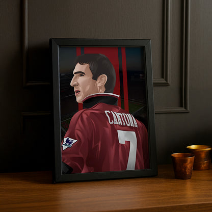 Cadre photo Eric Cantona