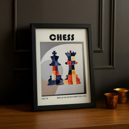 Cadre photo Bauhaus Chess