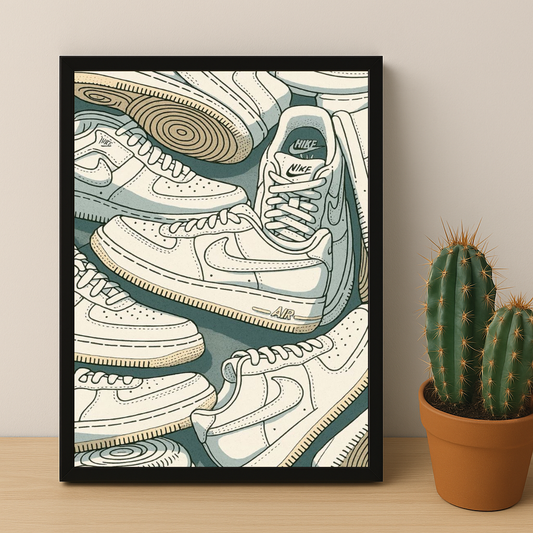 Poster Nike Air Force 1 Alls