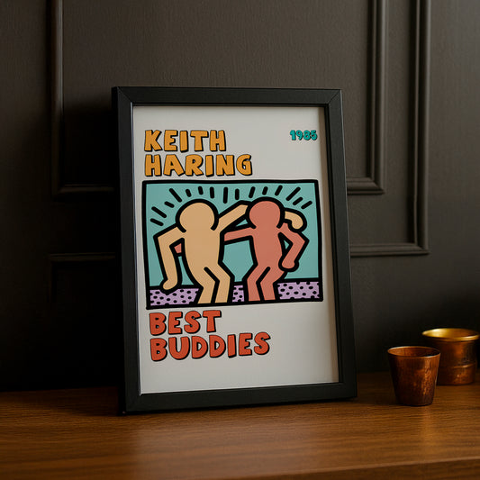 Cadre photo Keith Haring