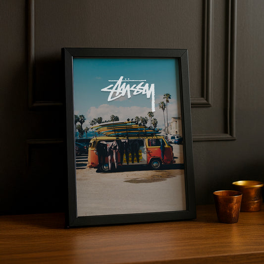 Cadre photo Stüssy - Van Surf