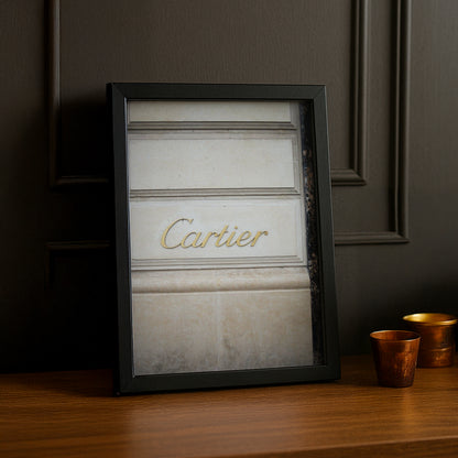 Cadre photo Cartier - Gold