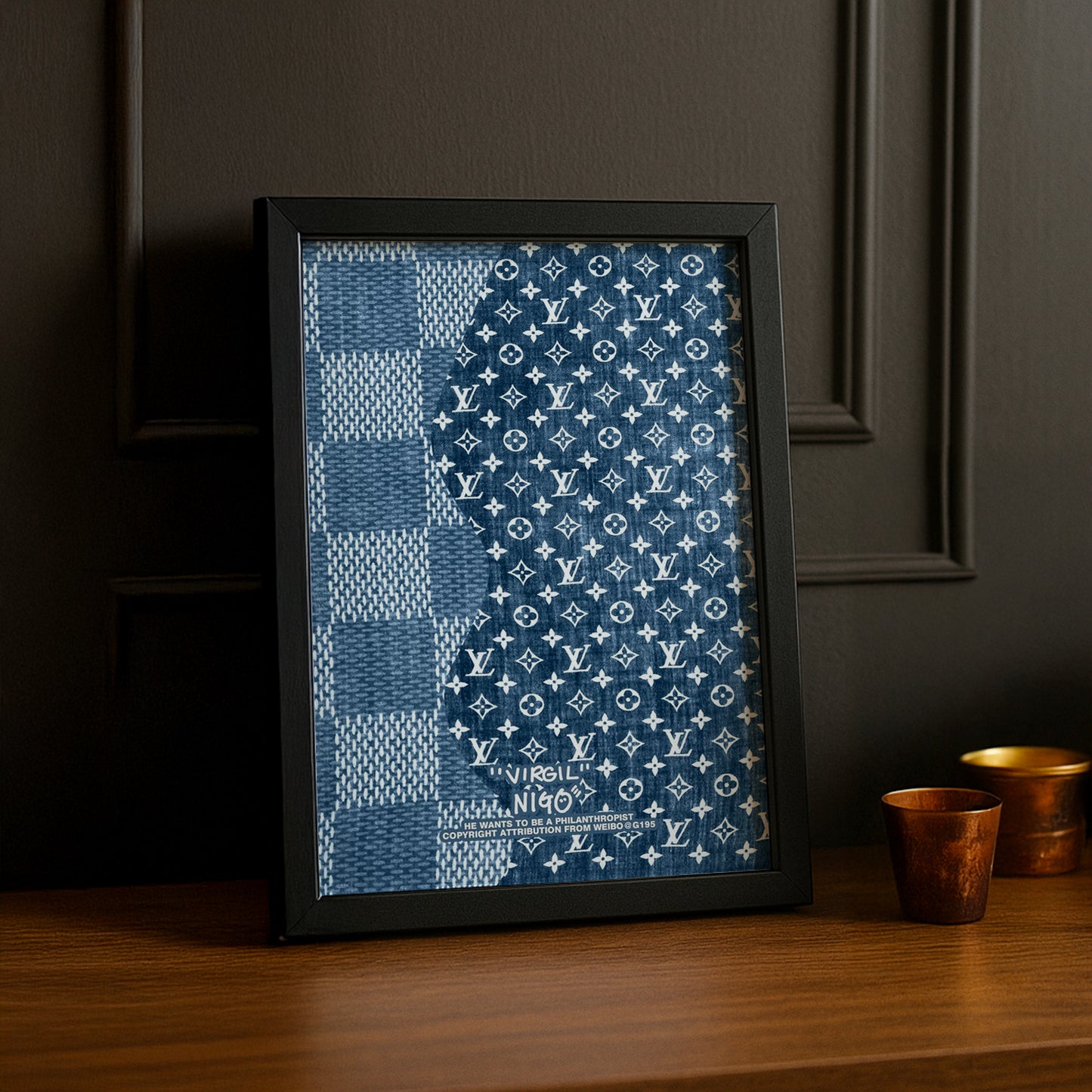 Cadre photo Louis Vuitton Jean
