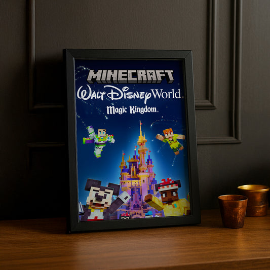 Cadre photo Minecraft - Walt Disney