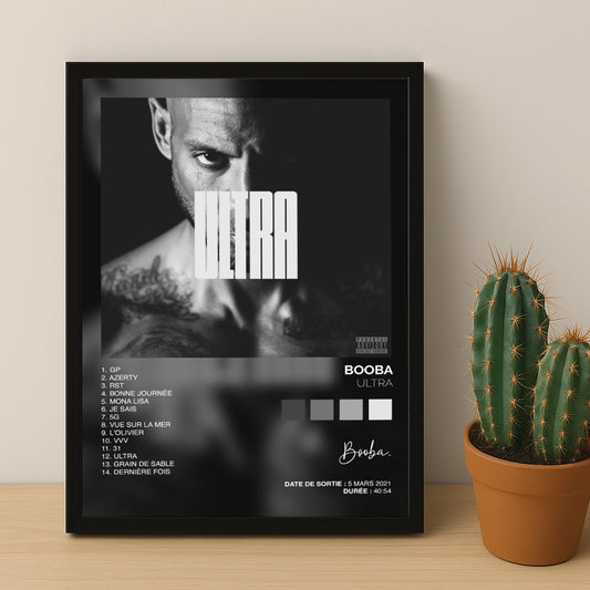 Poster Booba - Album Ultra