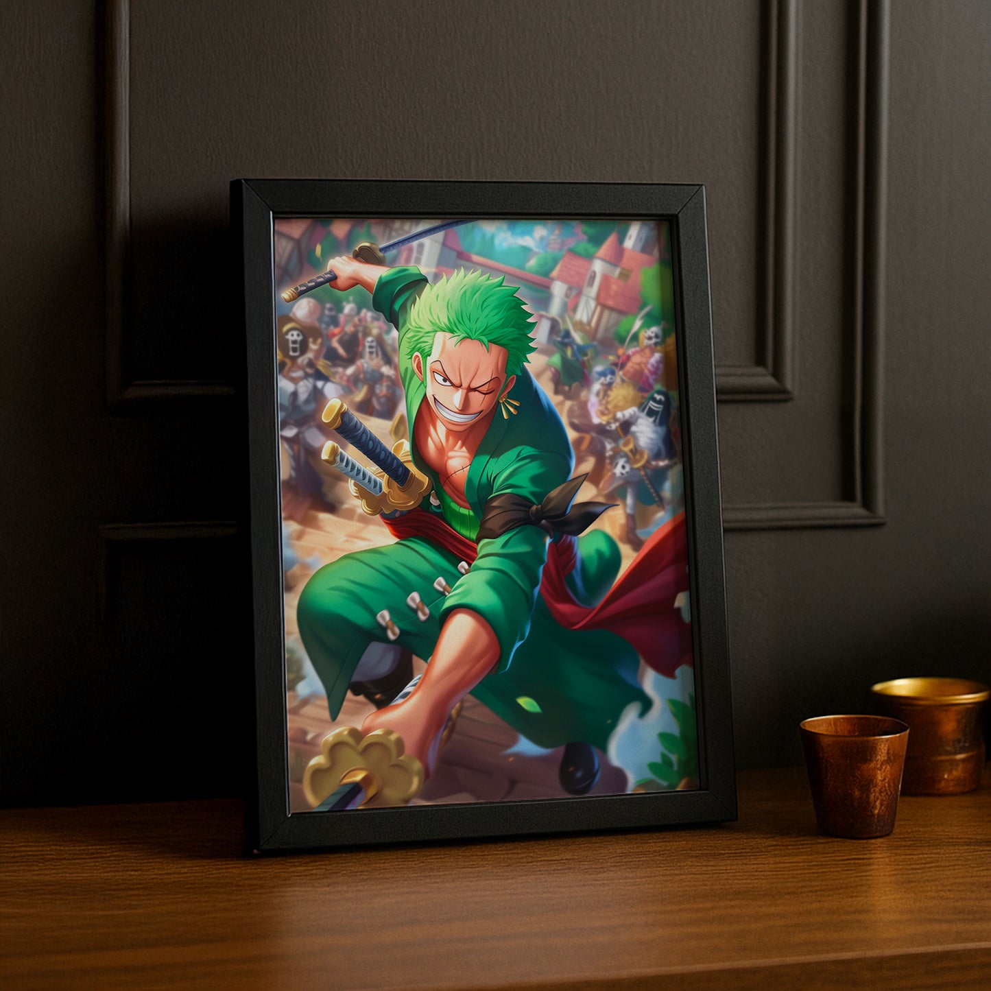 Cadre photo Zoro One Piece