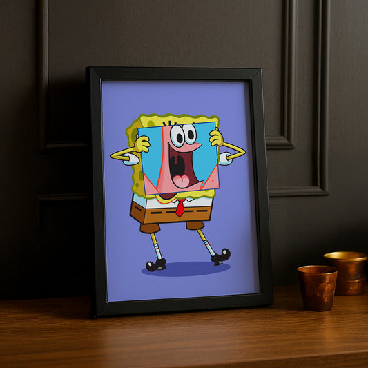 Cadre Photo Bob L'Éponge - Bob x Patrick Étoile