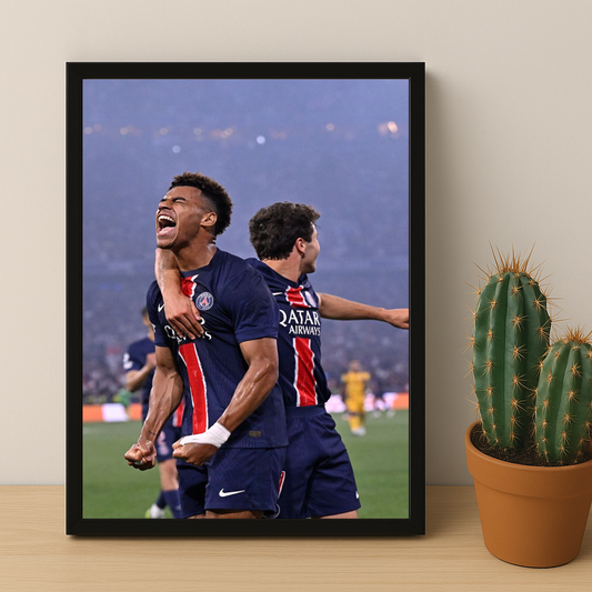 Cadre photo Désiré Doué PSG
