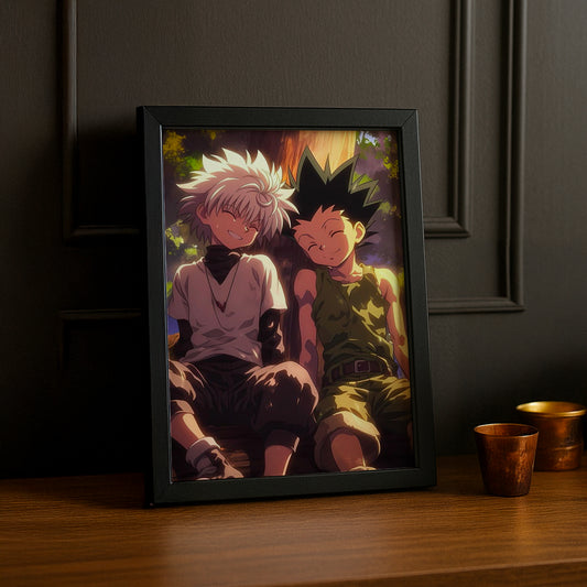 Cadre Photo Hunter x Hunter - Tronc d'arbre