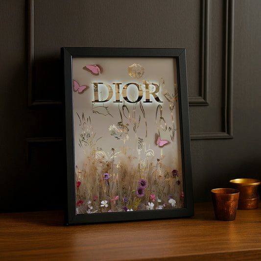 Cadre photo Dior Logo