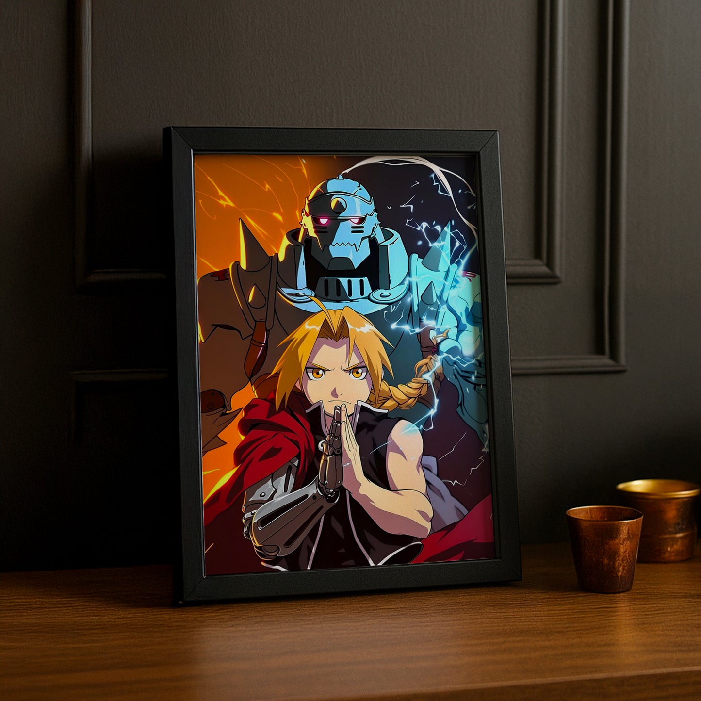 Cadre Photo Full Metal Alchemist - Please