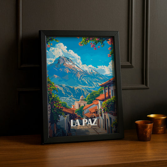 Cadre photo La Paz Bolivia