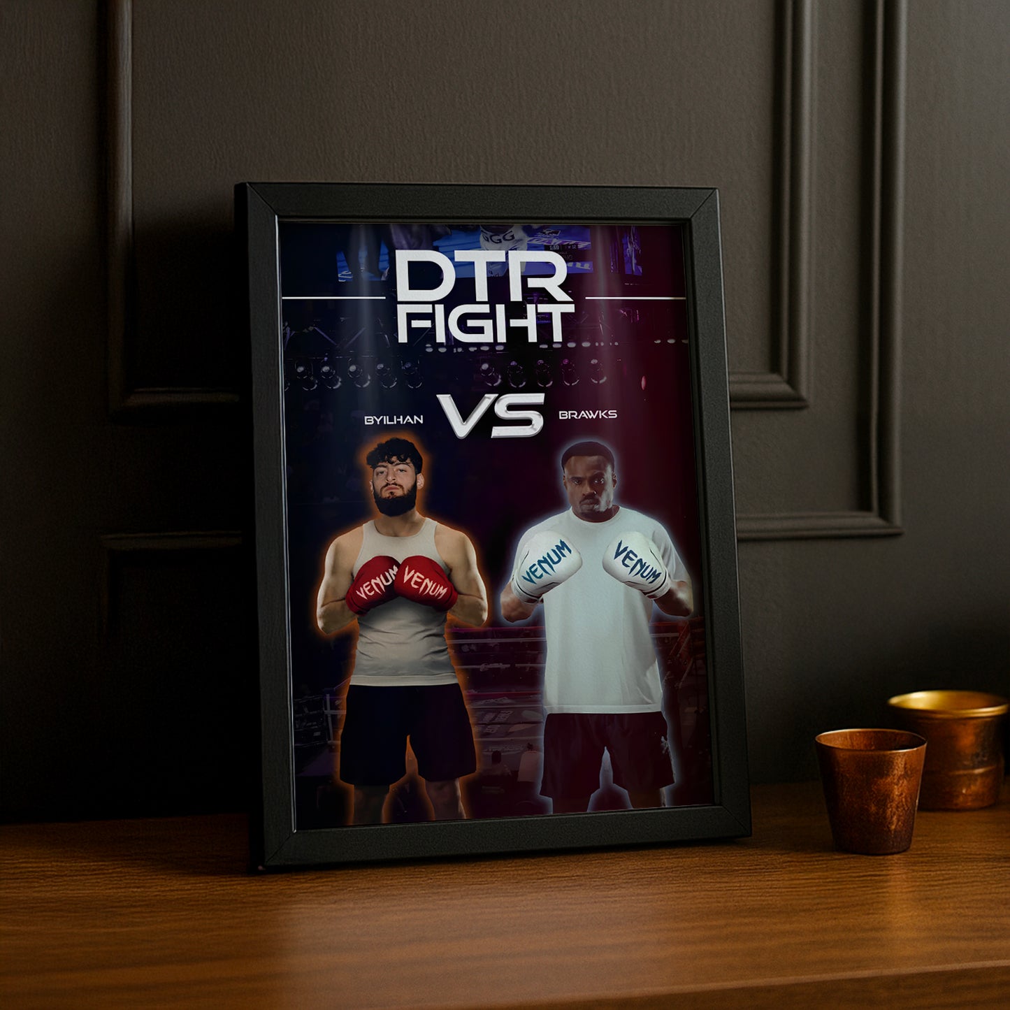 Cadre photo DTR Fight Byilhan vs Brawks