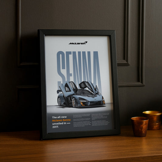 Poster Voitures - McLaren Senna