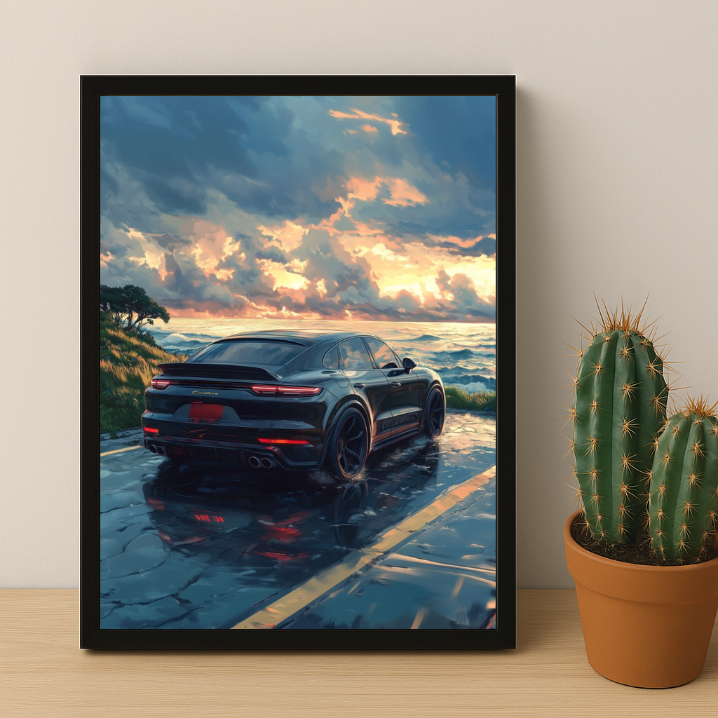 Porsche Cayenne - Poster