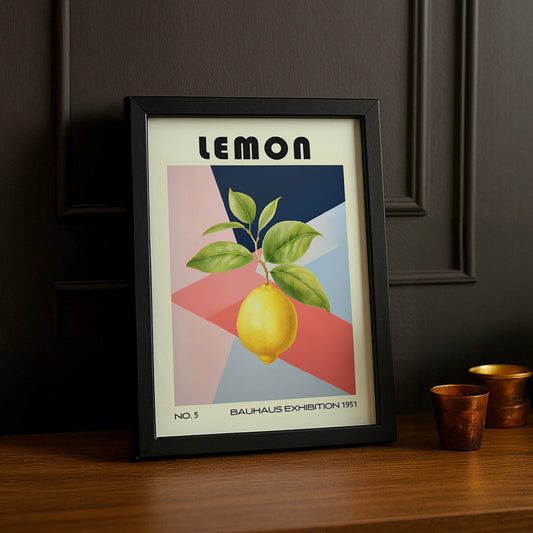 Cadre photo Bauhaus Lemon