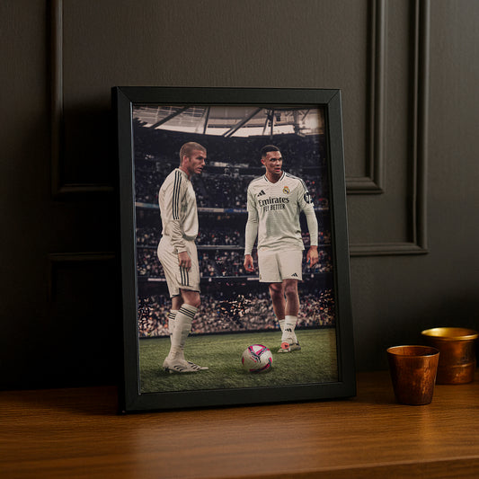 Cadre Photo Trent Alexander-Arnold Real Madrid – Affiche HD Encadrée Papier Premium