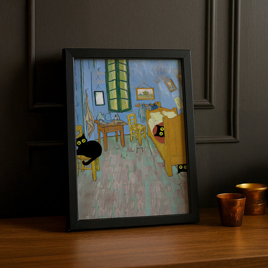 Cadre photo Chat Sleeping