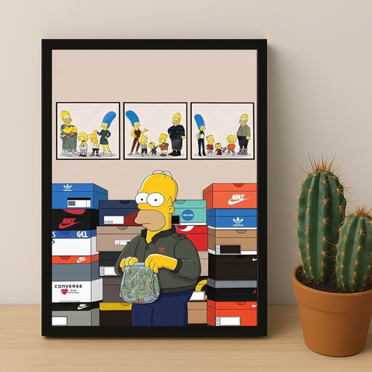 Poster Nike Homer Simpson