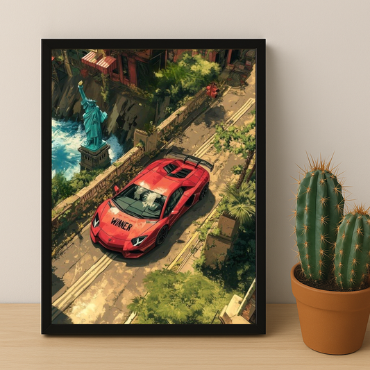 Lamborghini Aventador - Poster
