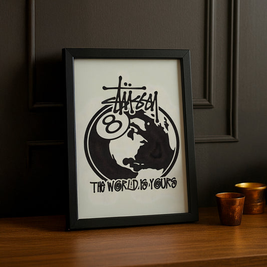 Poster Stüssy - The Worlds Is Yours