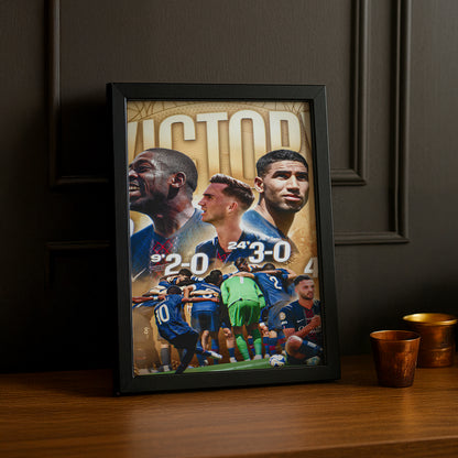 Paris Saint-Germain - Victoire contre Real-Madrid