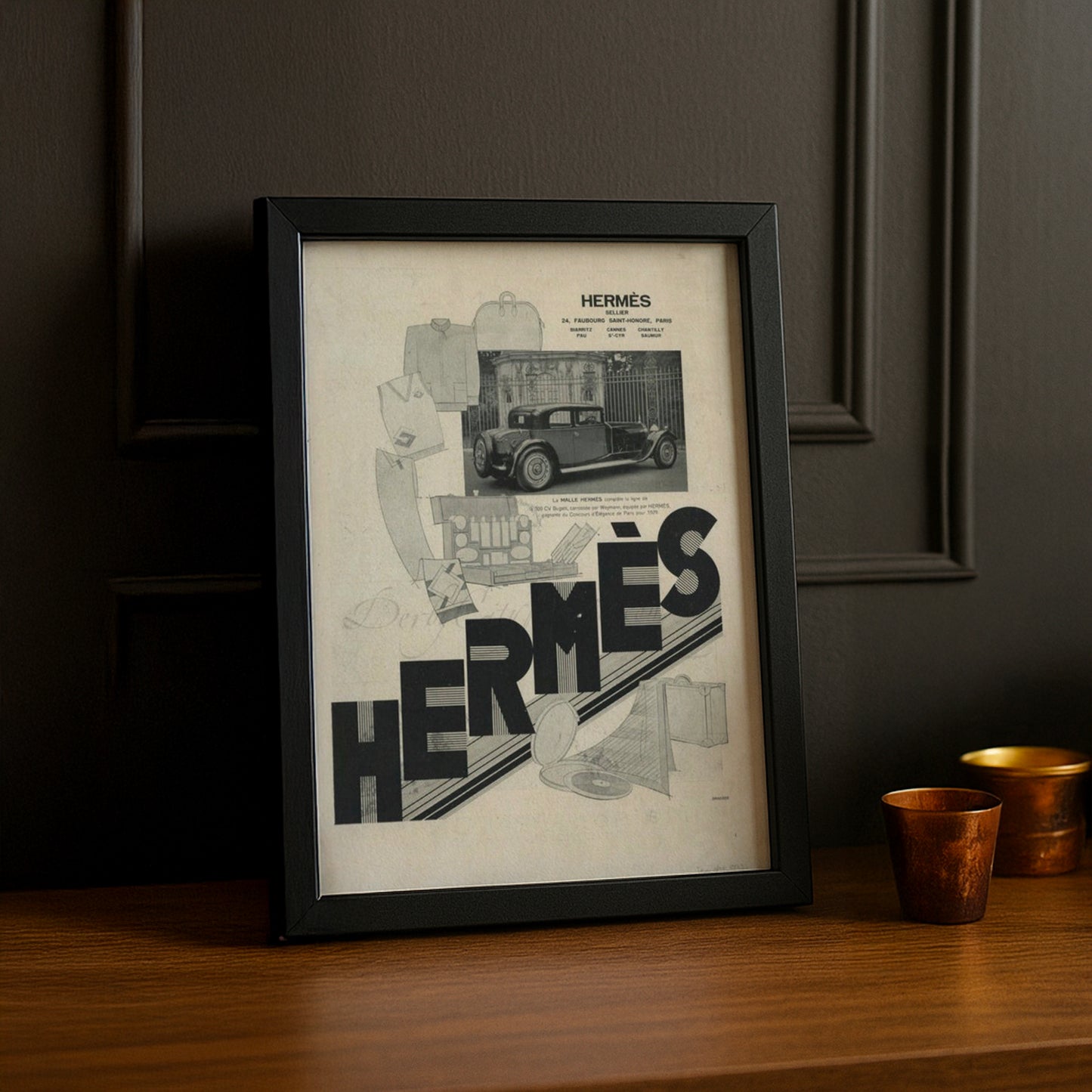 Cadre photo Hermès - Journal