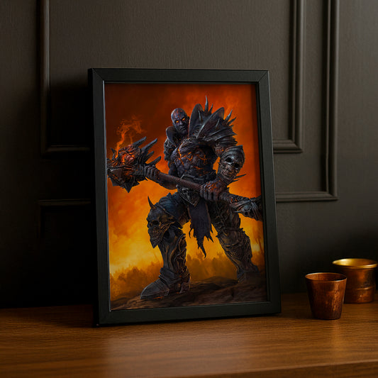 Cadre Photo World of Warcraft - Bolvar Fordragon