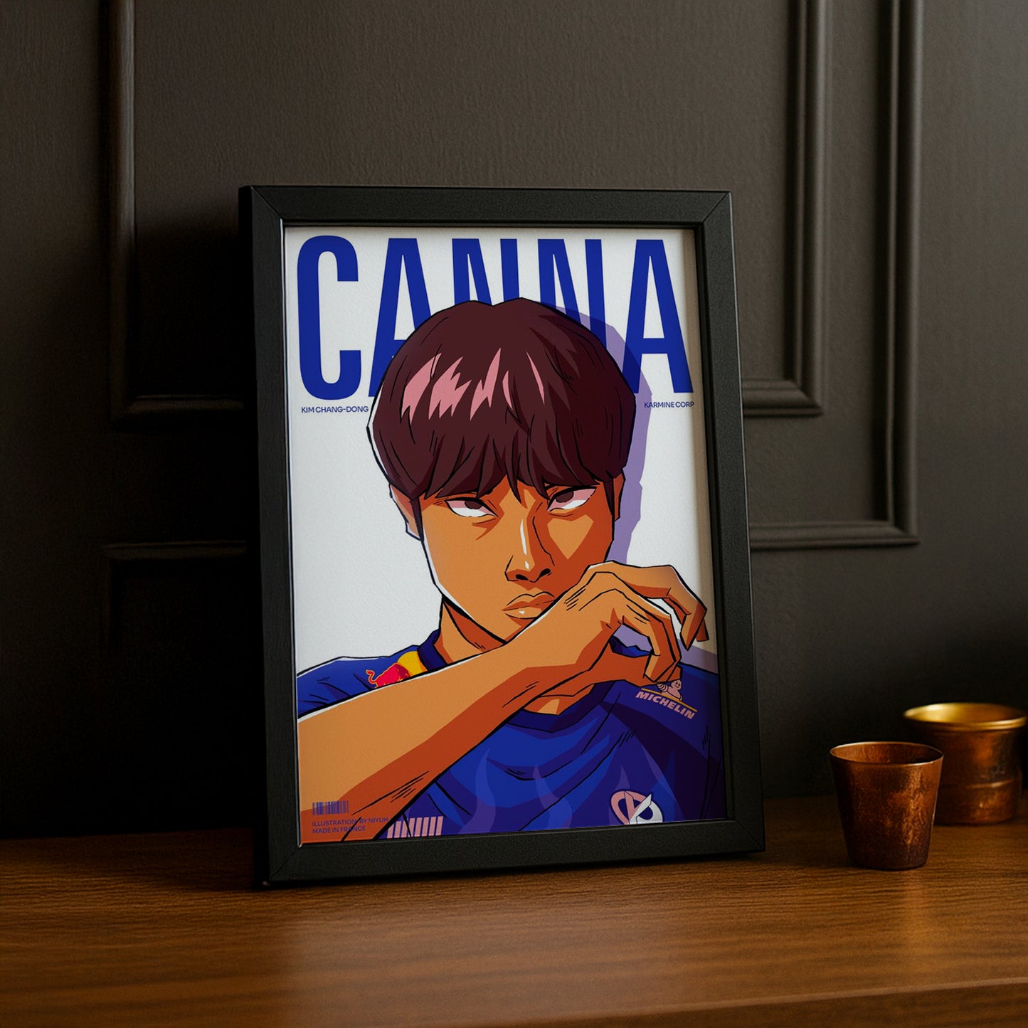 Cadre Photo Karmine Corp - Canna