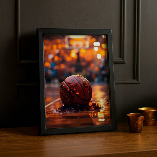 Cadre photo NBA - Balle