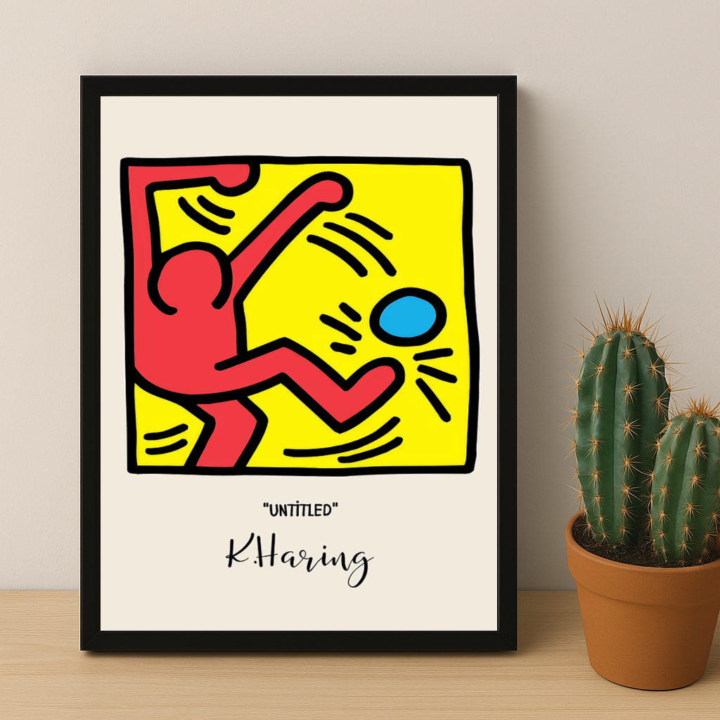 Cadre photo Keith Haring Untitled