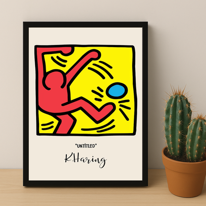 Cadre photo Keith Haring Untitled