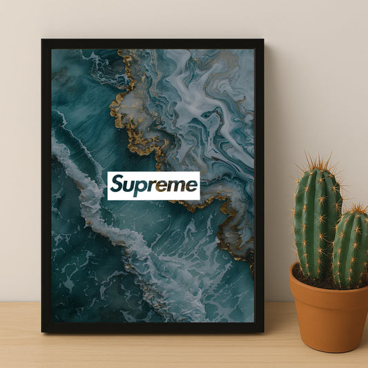 Cadre photo Supreme - Golden Water
