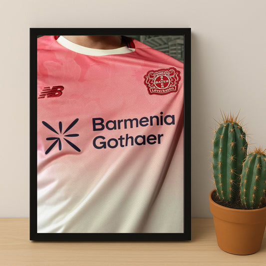 Poster Maillot Football - Bayer Leverkusen Kit 25-26