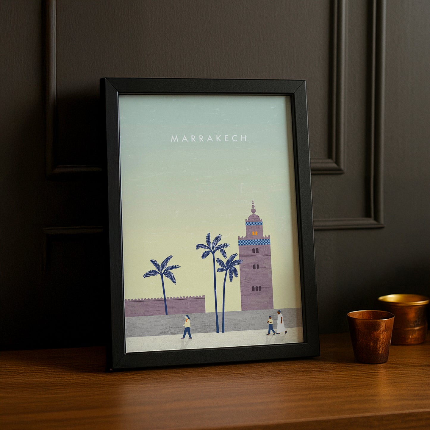 Maroc Marrakech - Poster