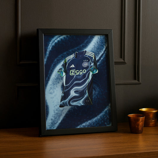 Poster Maillot Football - Ajax Amsterdam 2025-2026
