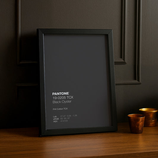 Cadre Photo Pantone - Black Oyster