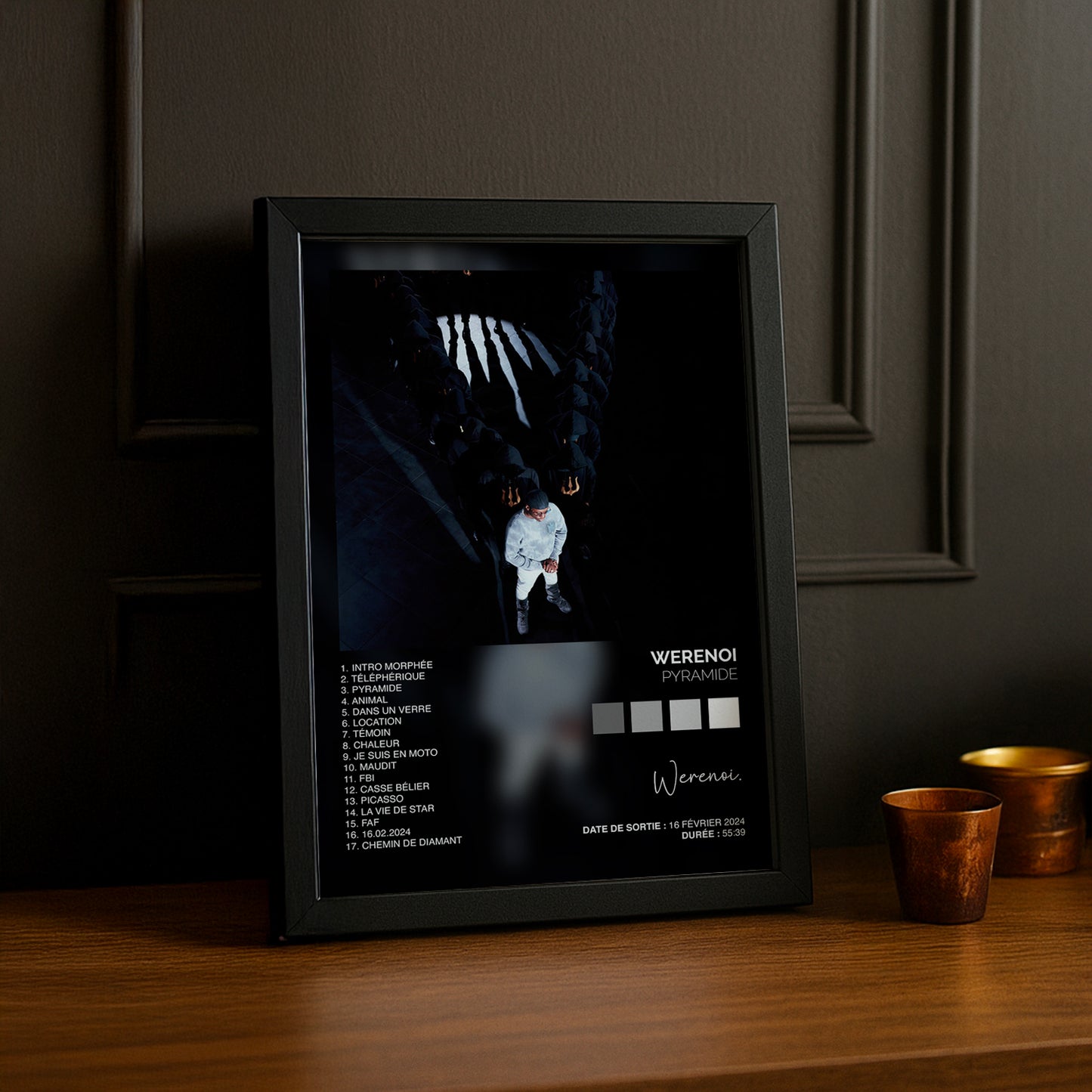 Cadre photo Album Musicaux - Pyramide de Werenoi