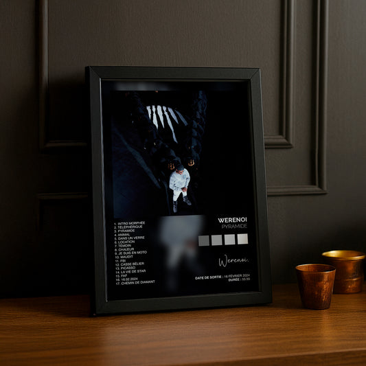 Cadre photo Album Musicaux - Pyramide de Werenoi