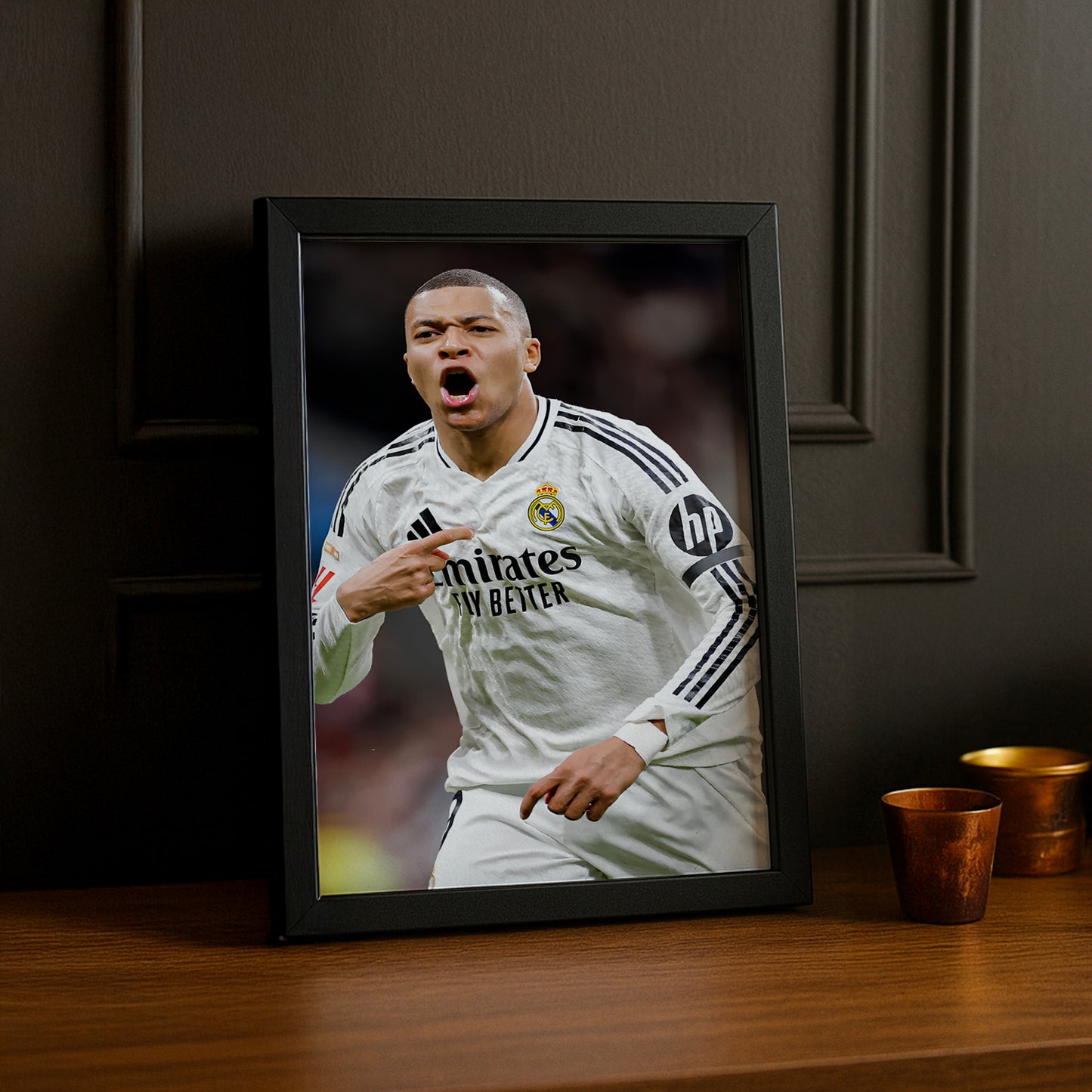 Cadre photo de Kylian Mbappé