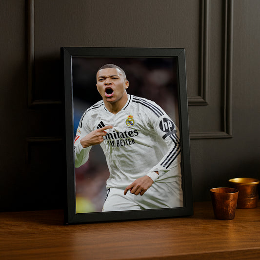 Cadre photo de Kylian Mbappé