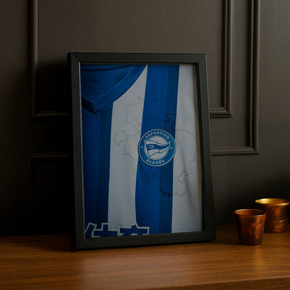Cadre photo - Maillot Alaves 25-26