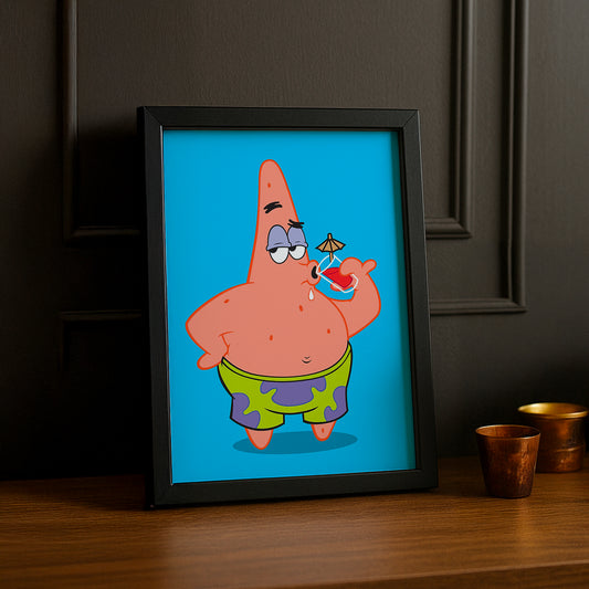 Cadre Photo Bob L'Éponge - Patrick Cocktail