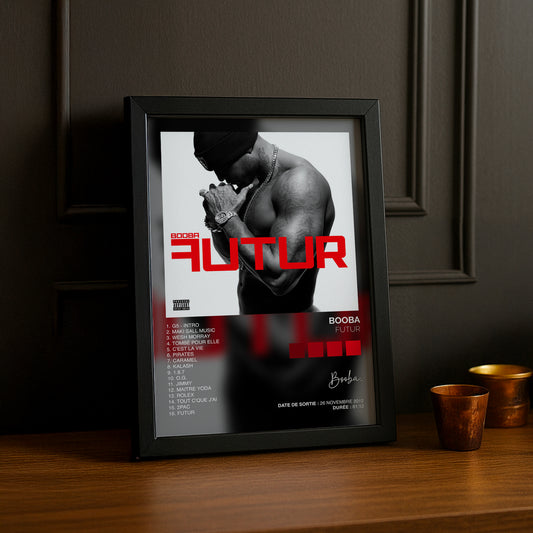 Poster - Album Booba Futur