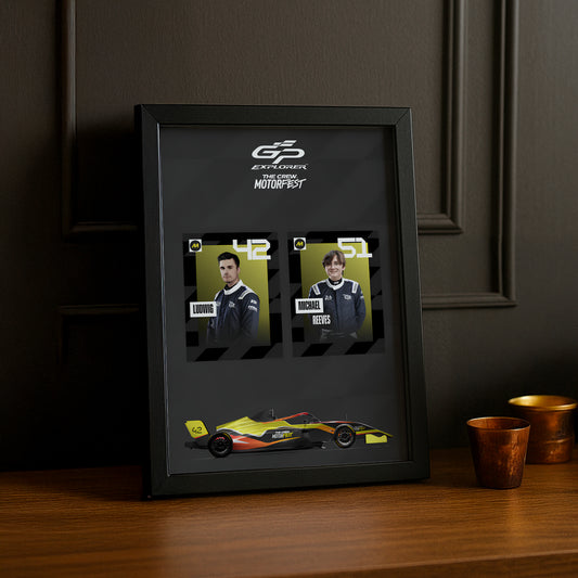 Cadre Photo GP Explorer Ludwig x Reevs x The Crew Motorfest – Affiche Encadrée Officielle Course & Gaming