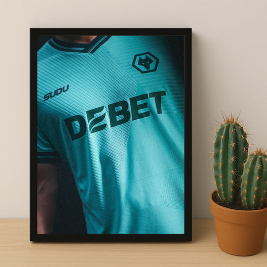 Cadre photo - Maillot Wolves 25-26