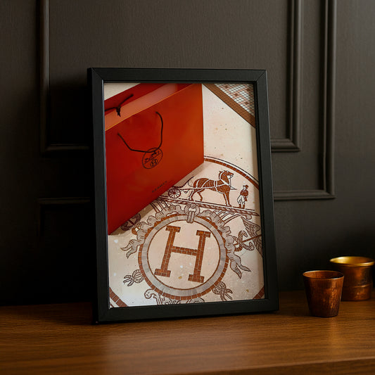 Cadre photo Hermès - Carrelage