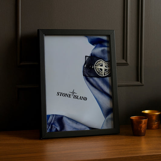 Cadre photo Stone Island bleu