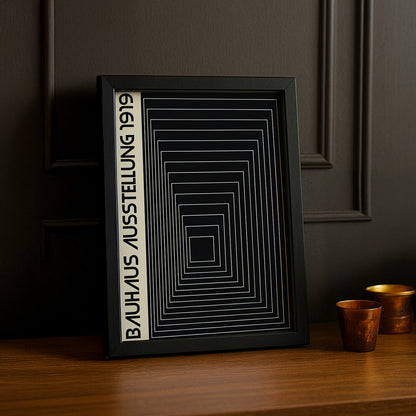 Cadre photo Bauhaus Ausstellung 1919